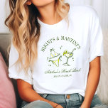 Beach Bachelorette Party Favor Social Club T-Shirt<br><div class="desc">Bikini's & Martini's! Nothing more chic than the trending club bachelorette theme! Wonderful Bach party Favor for all your bridesmaids and maid of honor!</div>
