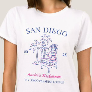 Beach Bachelorette Party Girls Weekend Custom T-Shirt