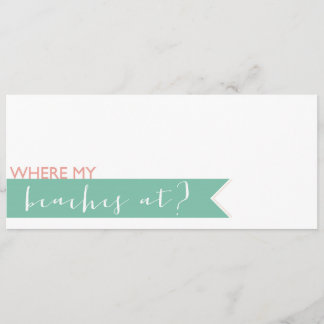 Beach Bachelorette Party Invitation