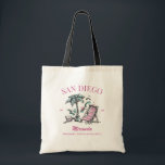 Beach Bachelorette Party Vintage Bridesmaid Custom Tote Bag<br><div class="desc">Make a splash at your upcoming bachelorette party with this stunning beach bachelorette party personalized merchandise. Whether you're celebrating a bach trip, a girls' vacation, or a best friends' holiday, this custom beach bachelorette party merchandise is the perfect addition to your unforgettable getaway. Add a personal touch to your bachelorette...</div>