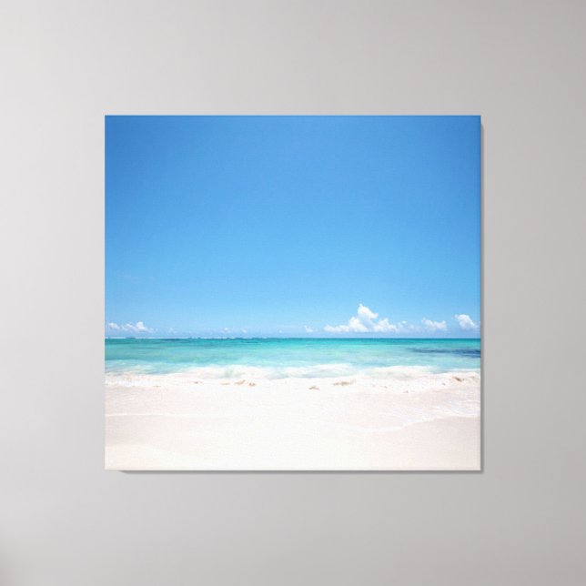 Beach Backgroud Canvas Print (Front)
