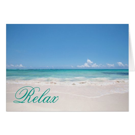 Beach Backgroud Cards (Front Horizontal)
