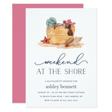 Beach Bag | Shore Weekend Getaway Invitation Beach Bag | Shore Weekend Getaway Invitation