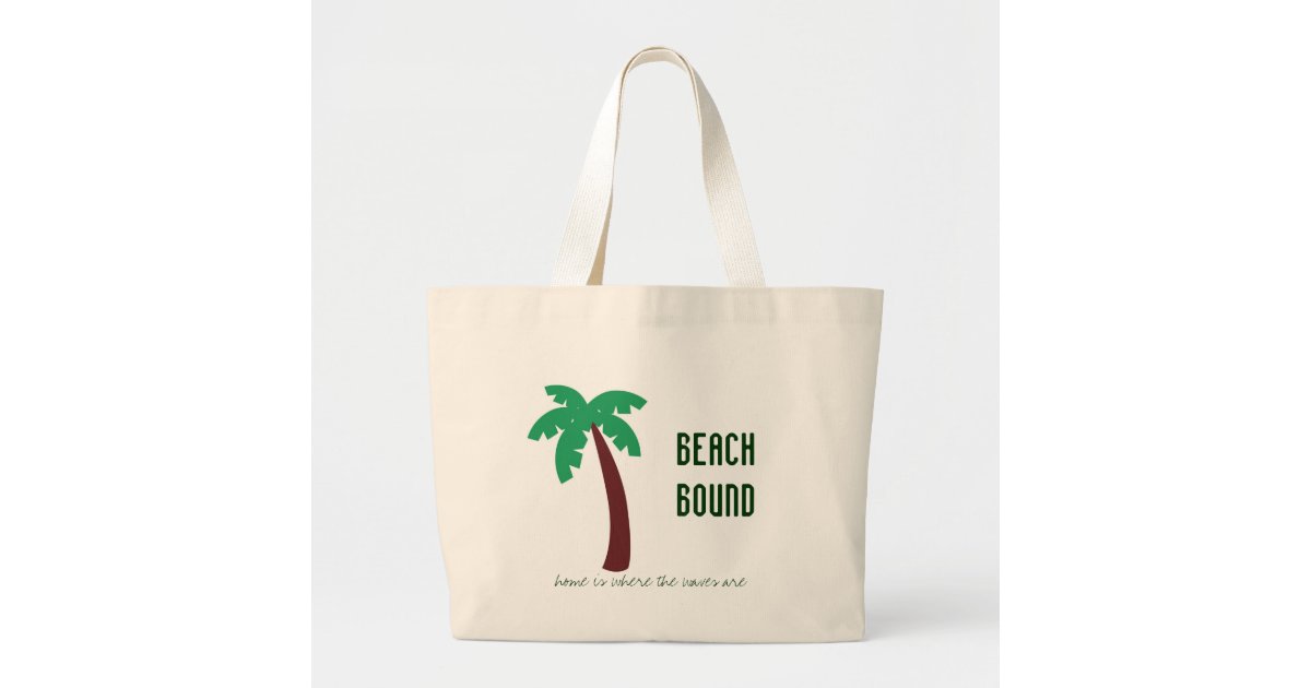 Beach Bag with Quote | Zazzle