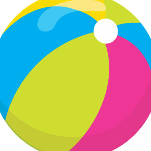 beach ball plates zazzle