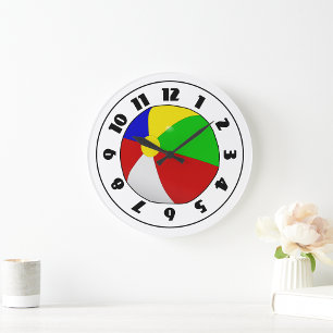 Beach Ball Clock
