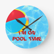 Beach Ball Clock