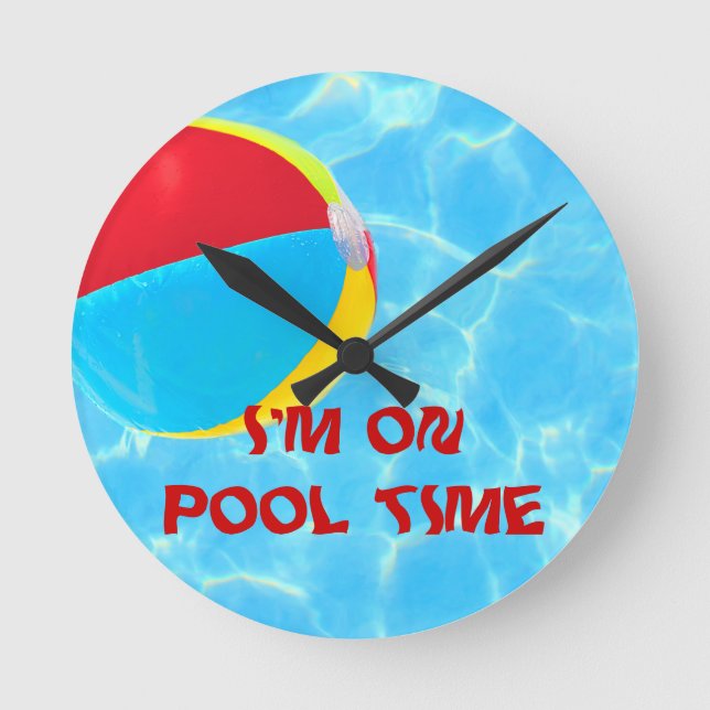 Beach Ball Clock (Front)