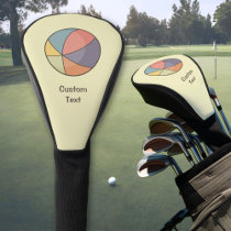 Beach Ball Golf Head Cover
