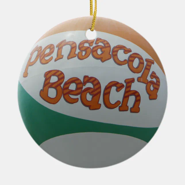 Beach Ball Ornament Zazzle