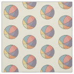 Beach Ball Pattern Fabric