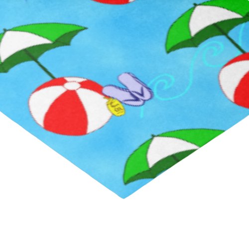 Beach Ball Pool Toys Summer Pattern Tissue Paper