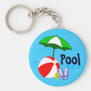 beach themed keychains