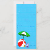 Beach Ball Pool Umbrella Template (Front)