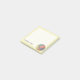 Beach Ball Post-it Notes