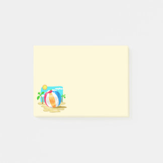 Beach Ball Post-it Notes