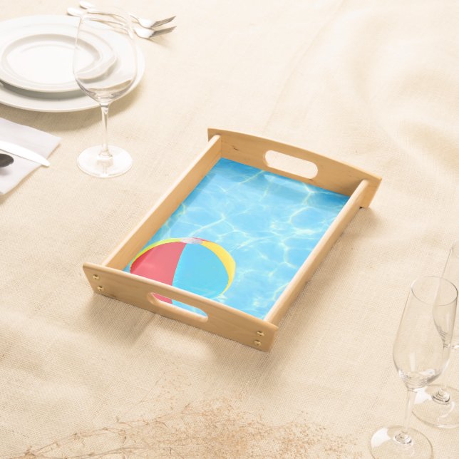 Beach Ball Serving Tray (Front)