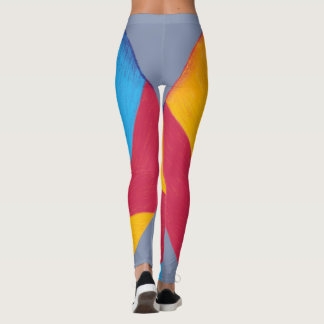 Beach Ball Slate Gray Leggings