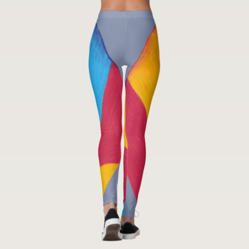 Beach Ball Slate Gray Leggings