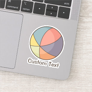 Beach Ball Sticker