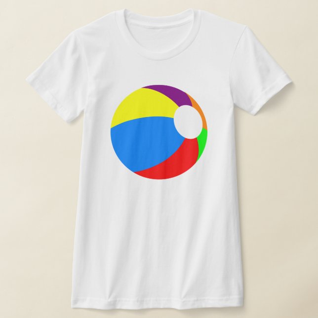 Beach Ball T-Shirt (Laydown)