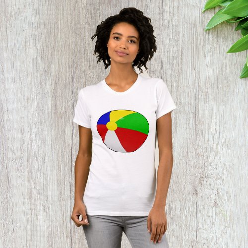 Beach Ball Womens T_Shirt