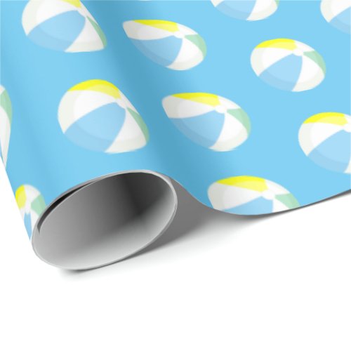 Beach Ball Wrapping Paper