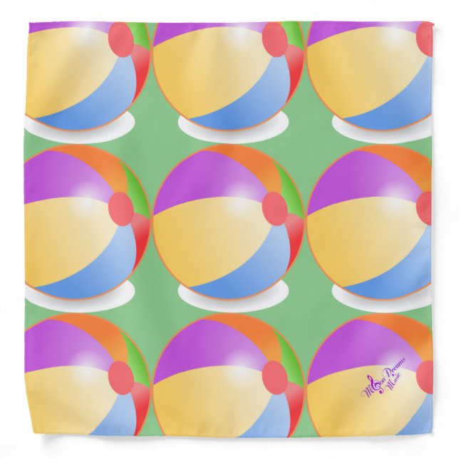 Beach Balls Bandana (Front)