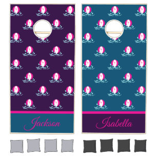 Beach Balls Cornhole Set