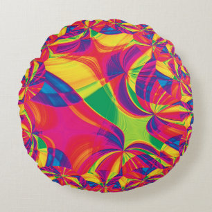 Beach Balls...... Round Pillow