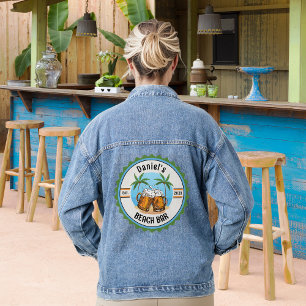 Beach Bar Beers Denim Jacket