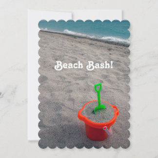 Beach Bash Invitation
