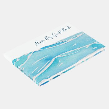 Beach Bay Bed & Breakfast Rental Signature Guest Book by Pip_Gerard at Zazzle
