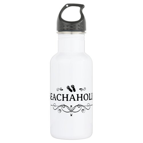 Beach Beachaholic Stainless Steel Water Bottle