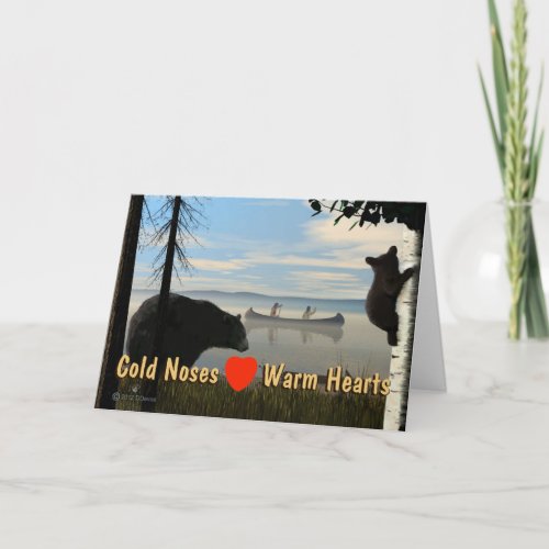 Beach Bears Card