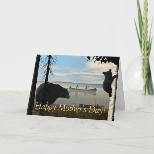 Beach Bears Card