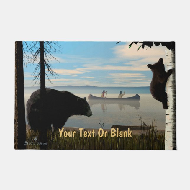 Beach Bears Doormat (Front)