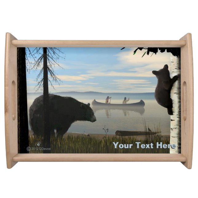 Beach Bears Serving Tray (Front)