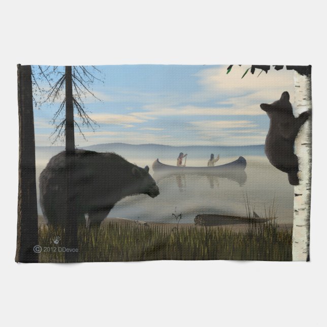 Beach Bears Towel (Horizontal)