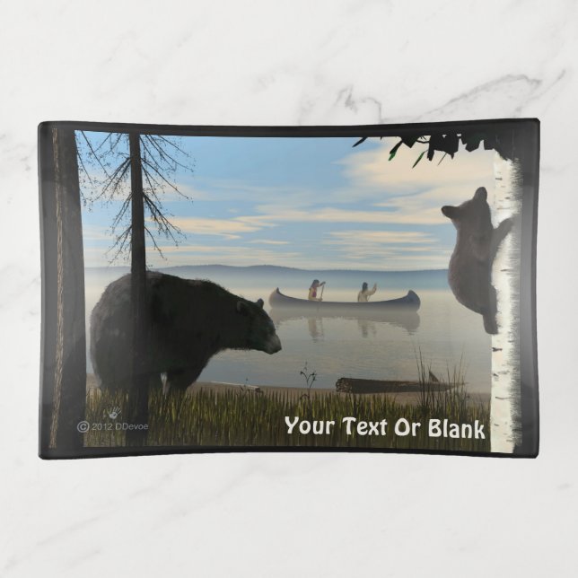 Beach Bears Trinket Tray (Front)