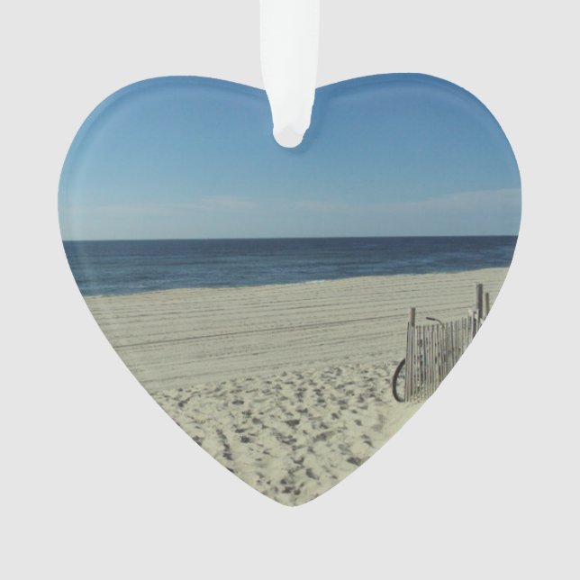 Beach Beauty Ornament (Front)