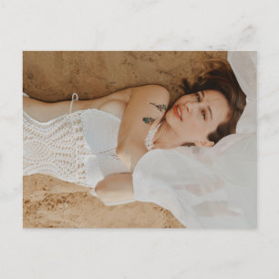 Beach Beauty Photo Postcard