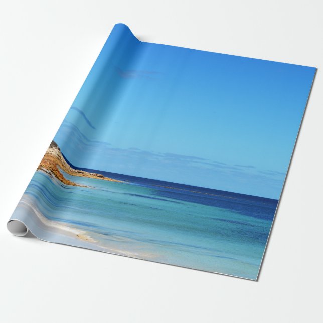 Beach Beauty, Wrapping Paper (Unrolled)
