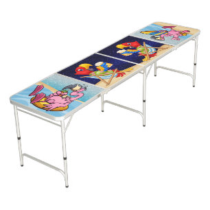 Beach Beer Pong Table