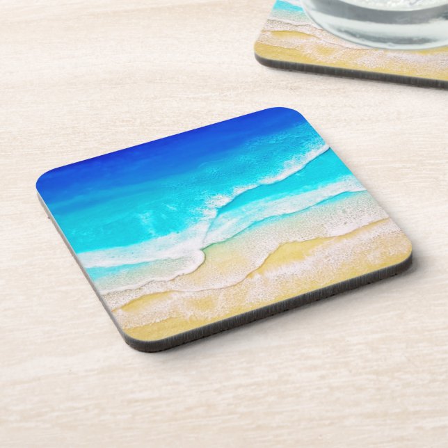 Beach  beverage coaster (Left Side)