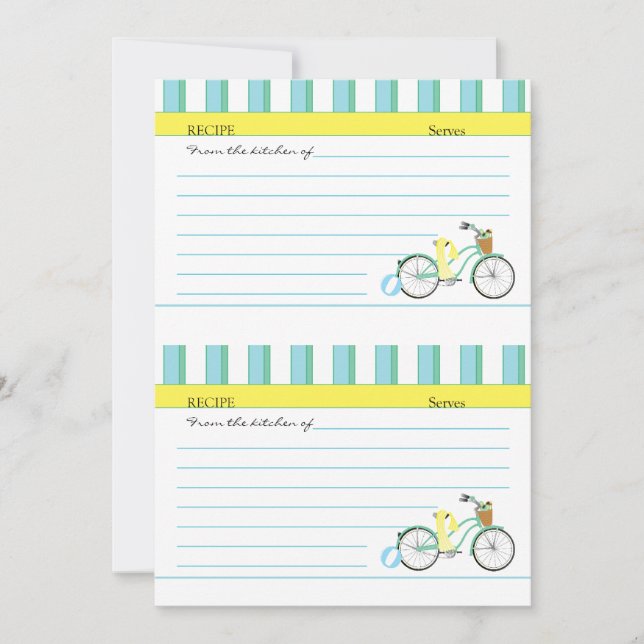 Beach Bicycle Cards (Front)