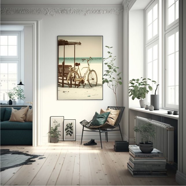 Beach bike  poster (Creator Uploaded)