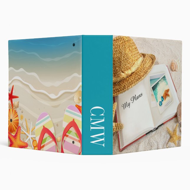 Beach Binder Notebook (Background)