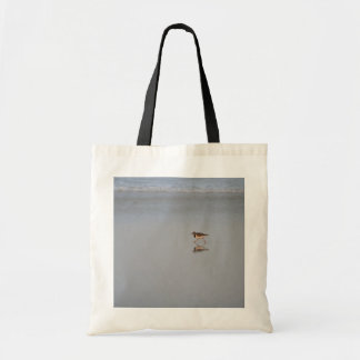 Beach Bird Sandpiper Nature Photograph Tote Bag