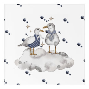 Beach Birds Acrylic Print